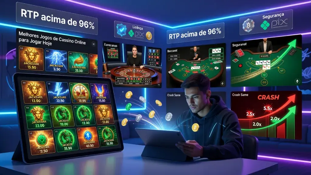 Melhores Jogos de Cassino Online para Jogar Hoje: Guia Completo dos Títulos Mais Populares em 2026